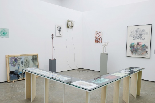 “绘画无声”展览现场,泰康空间展览现场
“绘画无声”展览现场,泰康空间展览现场
