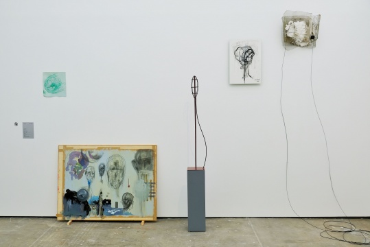 “绘画无声”展览现场,泰康空间展览现场 “绘画无声”展览现场,泰康空间展览现场