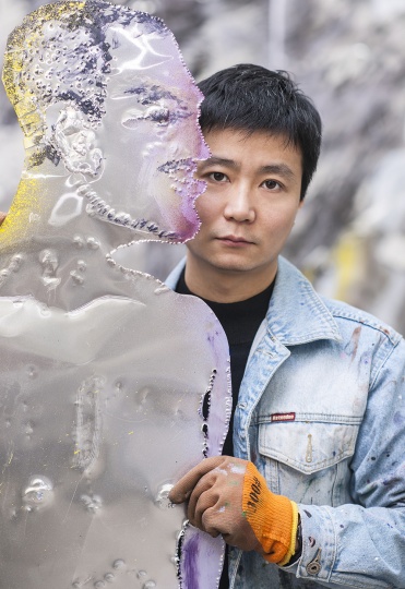 艺术家许宏翔(摄影:董林)
艺术家许宏翔(摄影:董林)