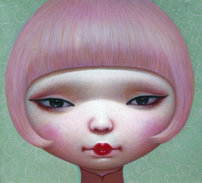 《花朵儿系列》 33.5×37.5cm 布面油画 2020
《花朵儿系列》 33.5×37.5cm 布面油画 2020