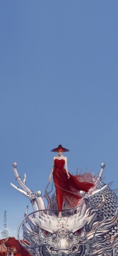 章子怡与龙,章子怡,时尚芭莎,2017 ©陈漫
章子怡与龙,章子怡,时尚芭莎,2017 ©陈漫