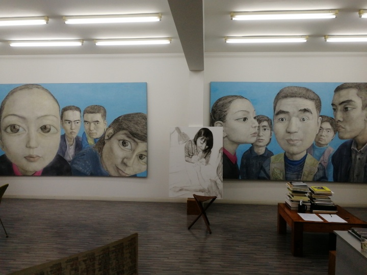 艺术家忻海洲位于重庆的工作室
