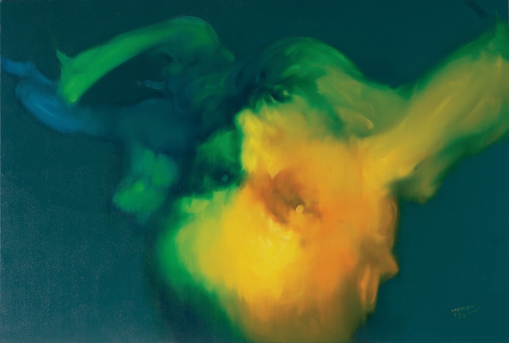 吴建军 《身体的图像No.27》135×200cm  布面油画 2005