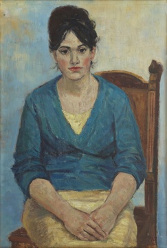 梁运清《埃莉卡》 92×63cm 人造板油彩 1961
中央美术学院美术馆藏
梁运清《埃莉卡》 92×63cm 人造板油彩 1961
中央美术学院美术馆藏