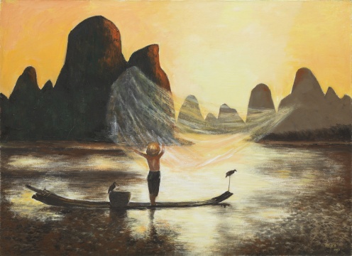 梁运清《期待》 80×110cm 布面油彩 2014
中央美术学院美术馆藏
梁运清《期待》 80×110cm 布面油彩 2014
中央美术学院美术馆藏