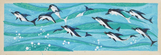 梁运清《冲刺壁画稿》 31×90cm 纸本水粉 1990
中央美术学院美术馆藏
梁运清《冲刺壁画稿》 31×90cm 纸本水粉 1990
中央美术学院美术馆藏