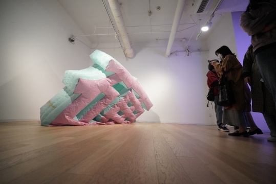 “合成演进”展览现场
“合成演进”展览现场