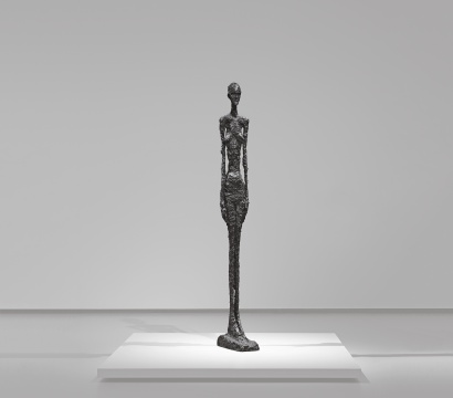 阿尔贝托·贾科梅蒂 《高挑的女人II》 277×29×57.2cm 铜、铜锈 1960
鸣谢路易威登基金会
阿尔贝托·贾科梅蒂 《高挑的女人II》 277×29×57.2cm 铜、铜锈 1960
鸣谢路易威登基金会
