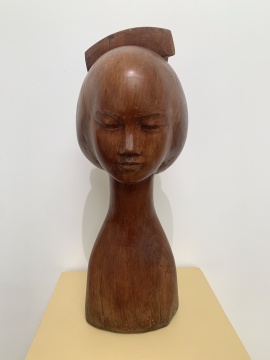 《新梳子》 42×16×18cm 木 1981
《新梳子》 42×16×18cm 木 1981