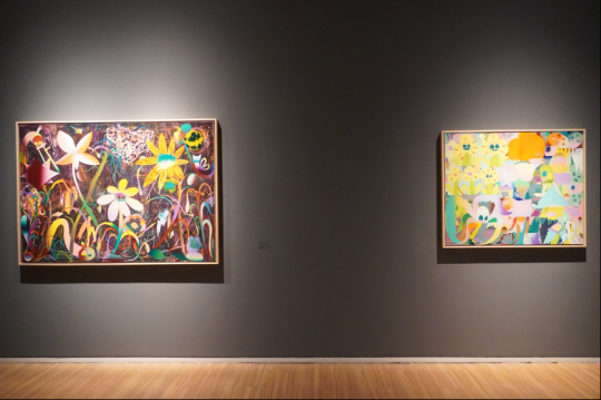 “李恺:迷离 神的黄昏”展览现场
“李恺:迷离 神的黄昏”展览现场