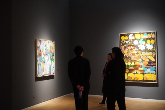 “李恺:迷离 神的黄昏”展览现场
“李恺:迷离 神的黄昏”展览现场