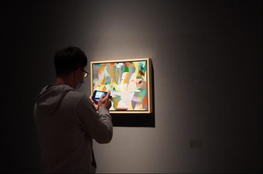 “李恺:迷离 神的黄昏”展览现场
“李恺:迷离 神的黄昏”展览现场