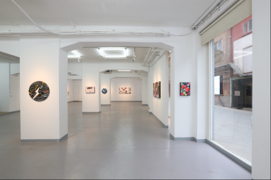 侯佳男个展“发条幻象”展览现场
侯佳男个展“发条幻象”展览现场