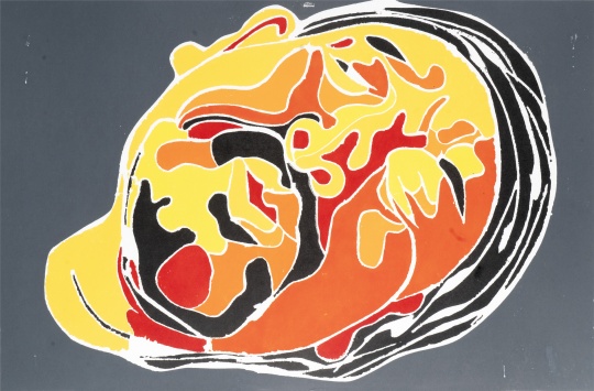 《2020》40x60cm 木刻版画 2020
《2020》40x60cm 木刻版画 2020