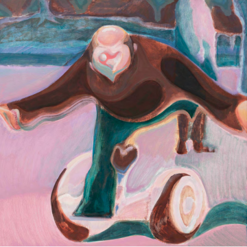 郭鸿蔚 《老师傅No.4》 100×100cm 布面油画 2020-2021
郭鸿蔚 《老师傅No.4》 100×100cm 布面油画 2020-2021