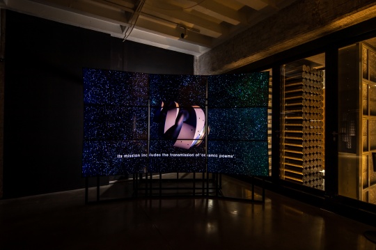 《团队小飞船,艺术一大步:ARTSAT2 DESPATCH / ARTSAT项目》艺术家 久保田 晃弘 ARTSAT.JP(日本) 图源:现代汽车文化中心 《团队小飞船,艺术一大步:ARTSAT2 DESPATCH / ARTSAT项目》艺术家 久保田 晃弘 ARTSAT.JP(日本) 图源:现代汽车文化中心