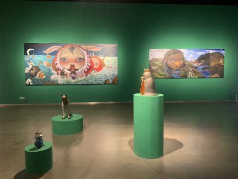 杨纳 《沃土》 450×200cm 布面油画 2013
杨纳 《静静的山谷》 360×160cm 布面油画 2013
杨纳 《沃土》 450×200cm 布面油画 2013
杨纳 《静静的山谷》 360×160cm 布面油画 2013