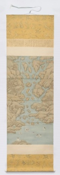 彭薇《水中天使》76x256cm 纸本设色 2016
彭薇《水中天使》76x256cm 纸本设色 2016