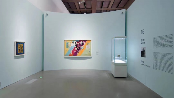 “抽象艺术先驱：康定斯基”展览现场，西岸美术馆
