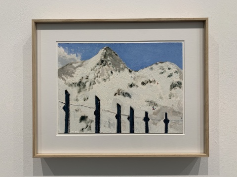 《无题-新西兰》 21×29.4cm 纸上油画 2015
《无题-新西兰》 21×29.4cm 纸上油画 2015
