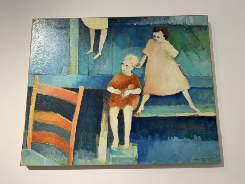 《凝固的时间》 80×100cm 木板油画 2006 《凝固的时间》 80×100cm 木板油画 2006