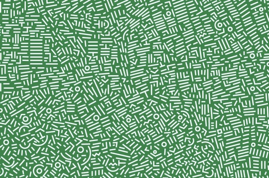 《城市基因-杭州》(局部)140×200cm 布面丙烯 2012
《城市基因-杭州》(局部)140×200cm 布面丙烯 2012