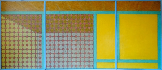 陈川 《窗-反》【70+112+70】x112cm布面油画2016~2017
陈川 《窗-反》【70+112+70】x112cm布面油画2016~2017