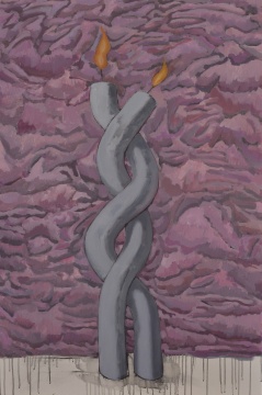 刘瑜《失眠者—burning 》 150x100cm 布面丙烯 2021
刘瑜《失眠者—burning 》 150x100cm 布面丙烯 2021