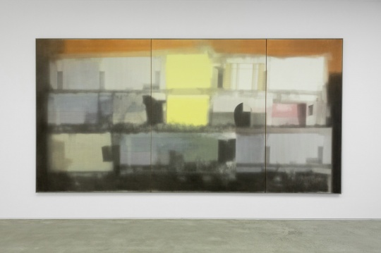 《乐园》 246x485cm 纸板丙烯 2019
《乐园》 246x485cm 纸板丙烯 2019