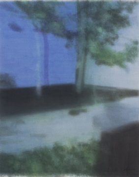 《一隅》 164.6×131.7cm 纸板丙烯 2019
《一隅》 164.6×131.7cm 纸板丙烯 2019