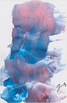《宇宙万象系列-10》 63×85cm 铜版纸、彩墨 2018
《宇宙万象系列-10》 63×85cm 铜版纸、彩墨 2018