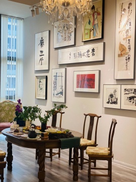 到家消息——朱新建作品展 展览现场
到家消息——朱新建作品展 展览现场