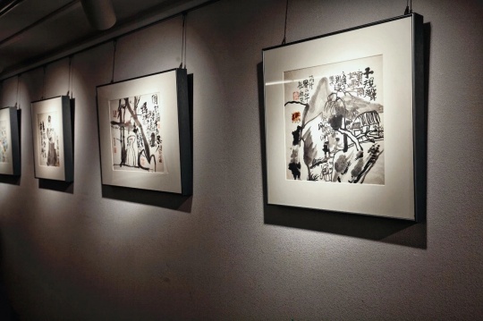 到家消息——朱新建作品展于半遮堂艺术中心成功开幕 到家消息——朱新建作品展于半遮堂艺术中心成功开幕