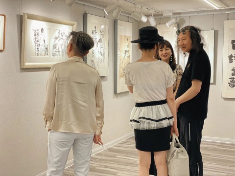 到家消息——朱新建作品展 展览现场
到家消息——朱新建作品展 展览现场