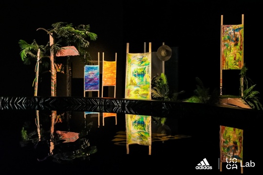 麻剑锋 《金枝岛》 700 × 600 × 270 cm 绘画装置、画布、纸板、丙烯、沙子、塑料颗粒、木头、泡沫、塑料制品 2021
麻剑锋 《金枝岛》 700 × 600 × 270 cm 绘画装置、画布、纸板、丙烯、沙子、塑料颗粒、木头、泡沫、塑料制品 2021