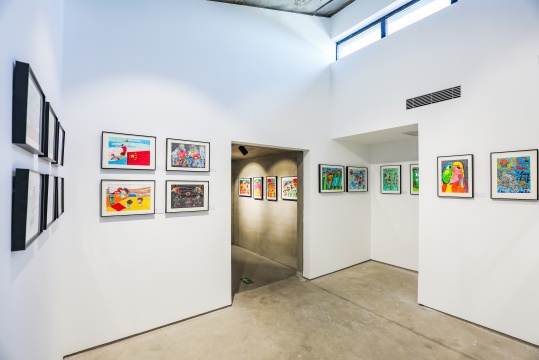 “童运动,绘美好” X美术馆展览现场
“童运动,绘美好” X美术馆展览现场