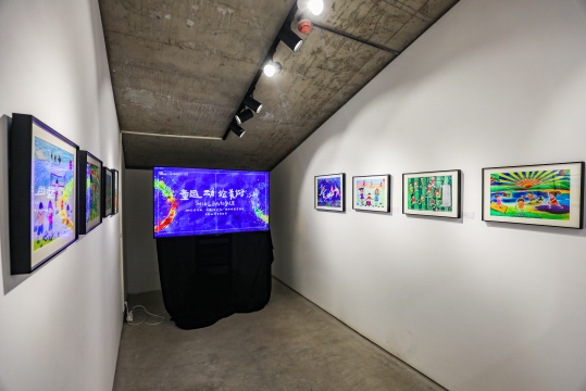 "童运动,绘美好"2021公益画展于北京x美术馆正式开展
