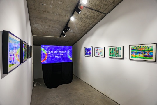 “童运动,绘美好” X美术馆展览现场
“童运动,绘美好” X美术馆展览现场