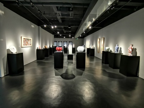 “年轮——璟通百年陶瓷展”现场
“年轮——璟通百年陶瓷展”现场