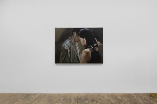 陈晗 《同情》 105x140cm 布面油画 2021
陈晗 《同情》 105x140cm 布面油画 2021