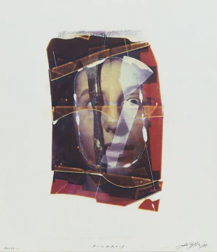 《面孔》 40 x 35 cm 1988
