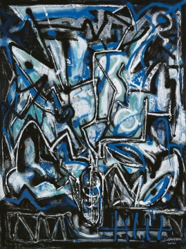 《4-6-20》 布面油画 120×90cm 2020
《4-6-20》 布面油画 120×90cm 2020