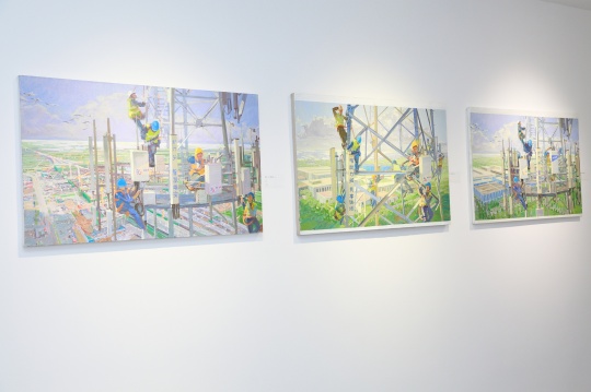 “见证·时代”油画作品展展览现场
“见证·时代”油画作品展展览现场
