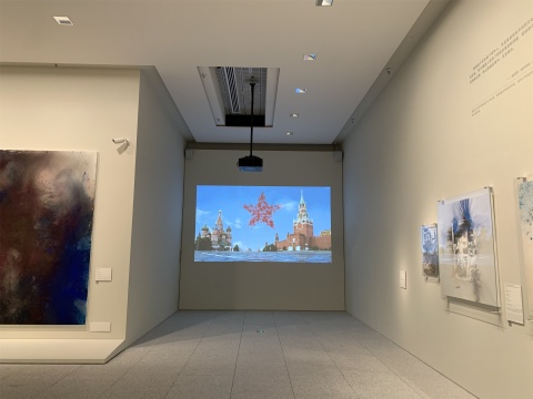 “蔡国强:远行与归来”浦东美术馆展览现场,2021
“蔡国强:远行与归来”浦东美术馆展览现场,2021