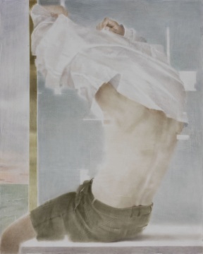 夏禹 《时刻一》100×80cm 木板坦培拉 2021
夏禹 《时刻一》100×80cm 木板坦培拉 2021