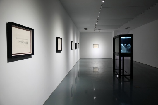 邱岸雄个展“人世间—鲜卑利亚”展览现场
邱岸雄个展“人世间—鲜卑利亚”展览现场