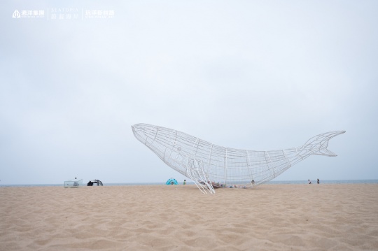 《万里扶摇——海洋环保艺术装置》 韦冬 800×250×500cm 不锈钢喷漆 2021
《万里扶摇——海洋环保艺术装置》 韦冬 800×250×500cm 不锈钢喷漆 2021
