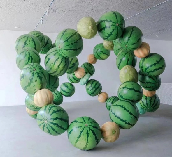 “海克尔，白垩纪与倭瓜”自然科学艺术展，2021
