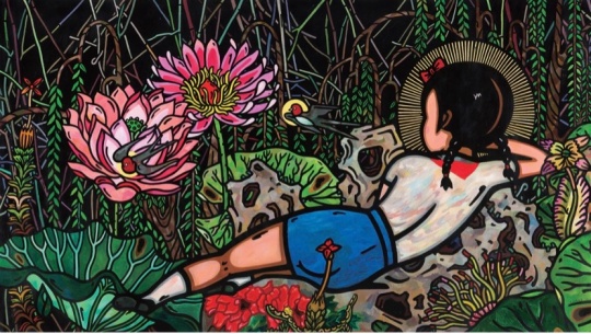 《最好的早已到来》 250×140cm 布面丙烯 2016
《最好的早已到来》 250×140cm 布面丙烯 2016