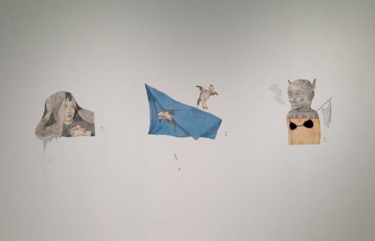 曾健勇个展“七巧板”展览现场,索卡艺术
曾健勇个展“七巧板”展览现场,索卡艺术